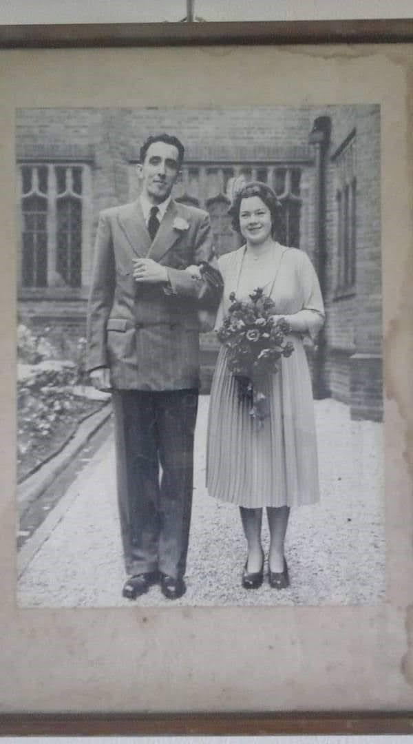 Mum and dad, Brian and Valerie denham